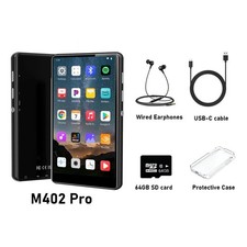 80GB (64GB+16GB) MP3 player for Android with Bluetooth and WiFi, 4.0-inch full