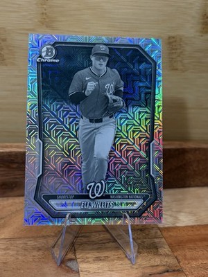 2026 Bowman Chrome Prospects Mojo Black & White #BCP-95 Eli Willits 14/15