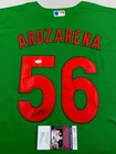WBC BASEBALL- RANDY AROZARENA AUTOGRAPH #56 TEAM MEXICO JERSEY JSA CD81226
