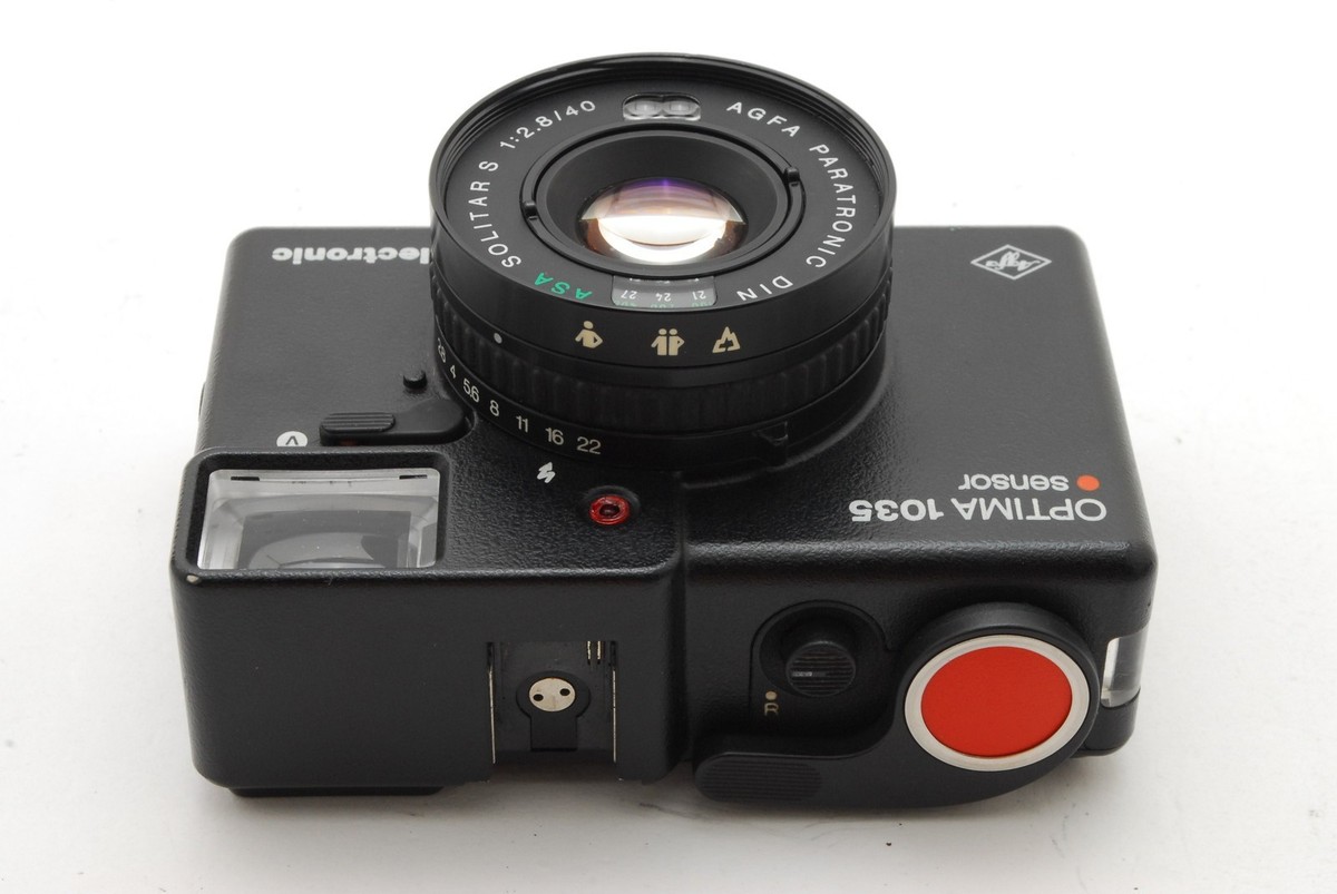 Read [NEAR MINT /Case] Agfa Optima 1035 Sensor Film Camera Made in