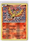 Moltres Rare XY - Fates Collide Reverse Holo 9/124 LP