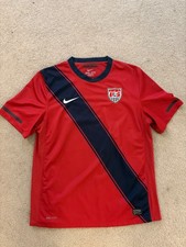 2011 USA Soccer Away Kit Red Size Large