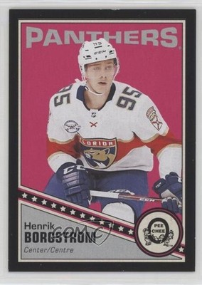 2019-20 O-Pee-Chee Retro Black 64/100 Henrik Borgstrom #68 1pc9
