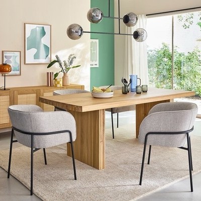 La Redoute Vova Esstisch für 6/8 Personen, Eiche massiv. 260 x 90 cm UVP 940£