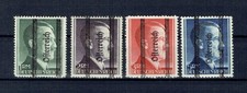 ANK.693 II -696 II    Grazer Markwerte 1945   GEPR./SIGN/ATTEST