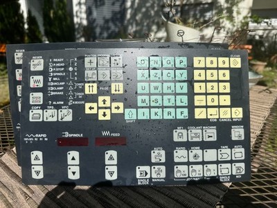 Tasaturmembran Typ MAZAK MATZATROL T Plus schützt die darunterliegende Elektroni