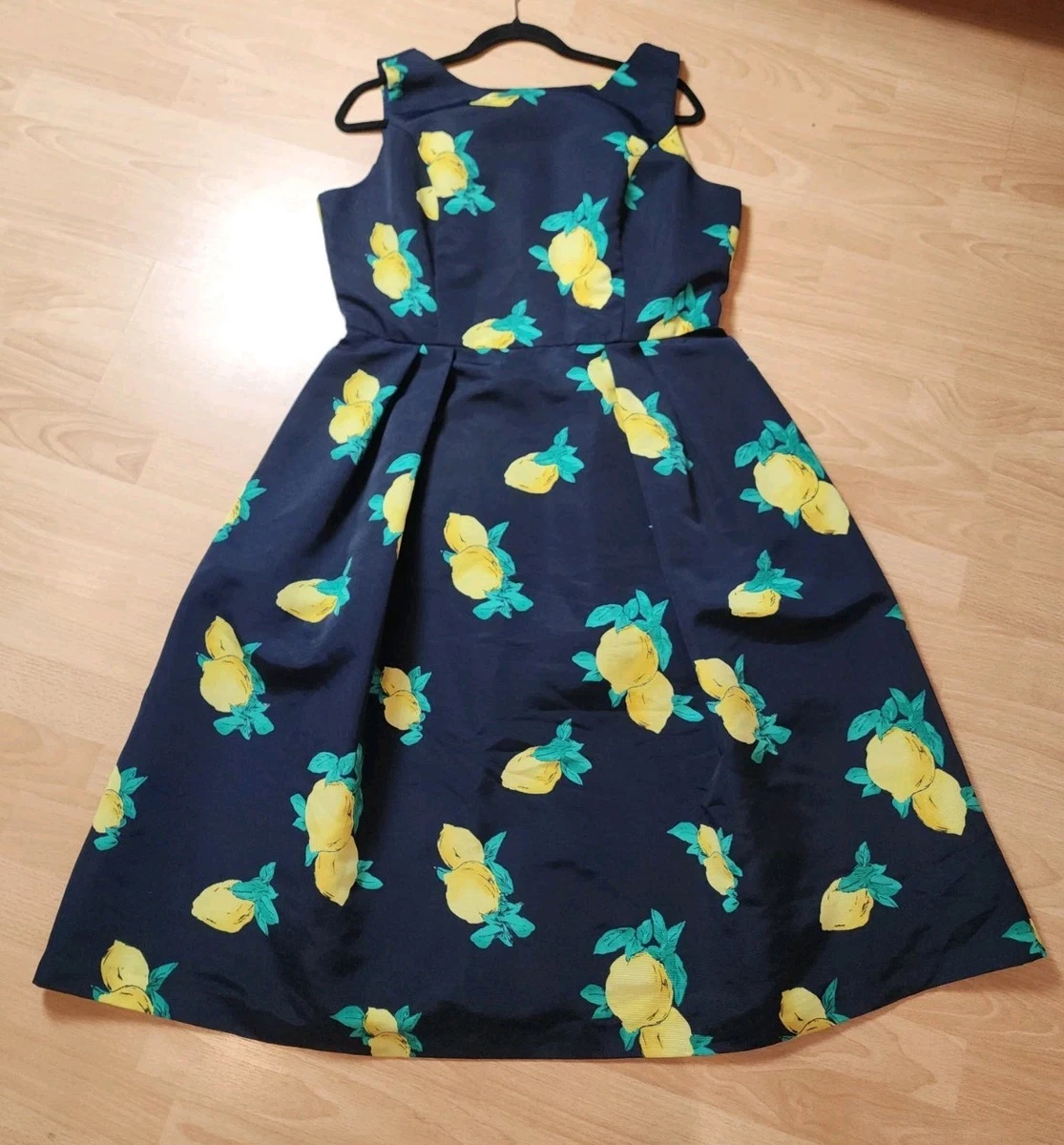 sachin and babi light blue dress Brenda Palm-Print Dress