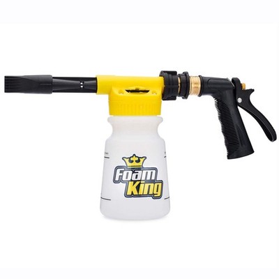 Foam King Car Wash Foam Gun, Foam Cannon for Hose Garden - The King of Suds -...