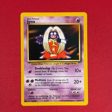 Jynx 31/102 Pokemon TCG Base Set Vintage Card