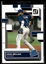 2022 Donruss #38 Vidal Brujan RC Rays Baseball Card 1803P