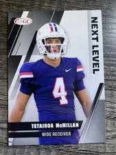 TETAIROA McMILLAN - 2025 Sage High Series BLACK Next Level - Carolina Panthers