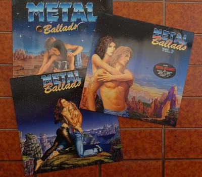 Metal Hammer - Metal Ballads Vol. 1 - 3  Vinyl LP Set  1988/89/90 - Top Zustand!