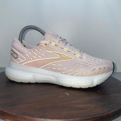Brooks Womens Glycerin 20 1203691B656 Pink Running Shoes Sneakers Size 7.5 B