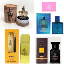 4x25ml Mini Brand Eau de Perfume for Men Gift Set for Him Free Shipping New UK