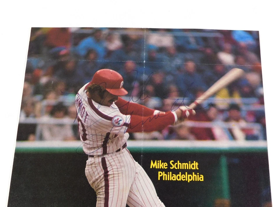 Mike Schmidt Signed 8 x 10 Color Magazine Photo Phillies JSA Auto - Image 2 of 3