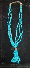 Jay King Mine Finds Turquoise Nugget Tassel N...