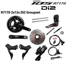 Shimano 105 R7170 Di2 2×12 Speed Road Groupset – Electronic Shifting