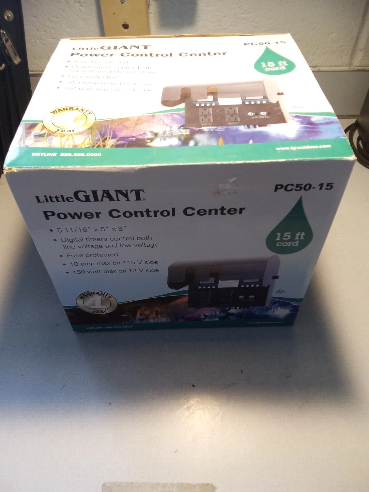 Power Control Center With Electronic Timer Little Giant