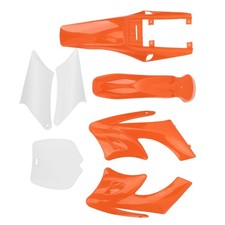 7PCS Plastic Fairing Body Cover Kits Shockproof Motorcycle Mudguard For Apollo
