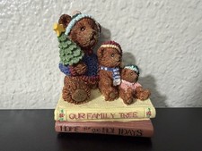 Russ Bears From The Past Our Family Tree Home For The Holidays Figurine 13781
