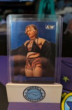 2022 AEW Skybox Metal Universe JAMIE HAYTER BLUE HIGH NUMBER SP #136 RC ROOKIE