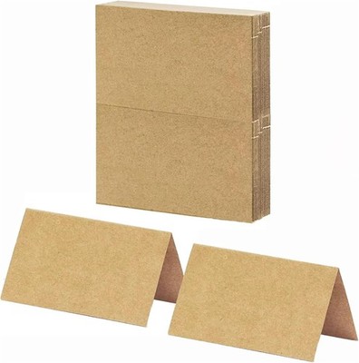 20-teiliges braunes Kraftkartenset - Mehrzweck Hochzeit/Event Essentials für Seati