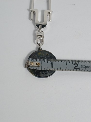 VTG 1984 Nissan 50 Year Anniversary Keychain Cars Automotive Imports RARE D2 - Picture 9 of 9