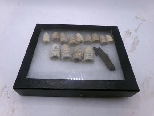 civil war bullet lot from vicksburg