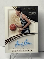 2014-15 Immaculate George Gervin On Card Auto /49 #SH-GG San Antonio Spurs