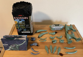 Lego Dinosaurs Brachiosaurus #6719 Complete w/ Container, Instructions + Extras