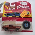look 1993 Hot Wheels RED CUSTOM MUSTANG Vintage Collection Exclusive II w BUTTON