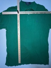 Polo Ralph Lauren Mens Polo Shirt XL 100 Cotton Short Sleeve Green