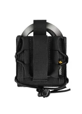 Double Handcuff Pouch MOLLE Tactical Holster – Open-Top Holder Fits ASP, Smith&W