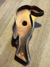 Michael Bonne Copper Cookie Cutter Penguin Stamped