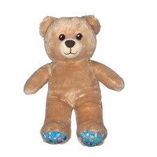 Build A Bear BAB Happy Birthday Bear 15  Beige Plush Teddy Bear Stuffed Animal