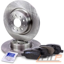 BREMSSCHEIBEN VOLL Ø276 + BREMSBELÄGE HINTEN FÜR ALFA ROMEO 147 3.2 GTA 156 GT