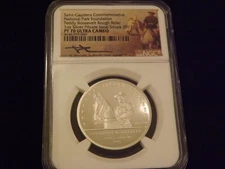 2017  Saint Gaudens Teddy Roosevelt Rough Rider    NGC   PF 70