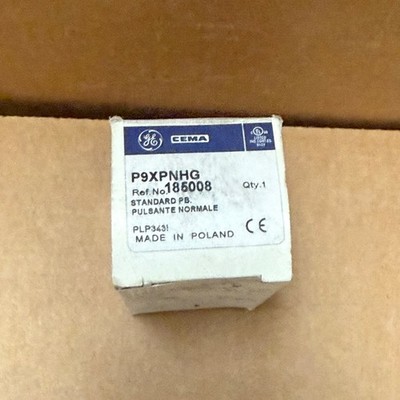 General Electric   P9XPNHG   22 mm Momentary Pushbutton