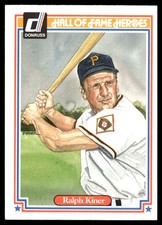 Ralph Kiner 1983 Donruss Hall of Fame Heroes #38 Pirates MLB READ FREE SHIPPING