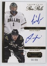 2013-14 Panini Dominion 50/99 Jack Campbell Jamie Oleksiak #PP-CO Auto 0is