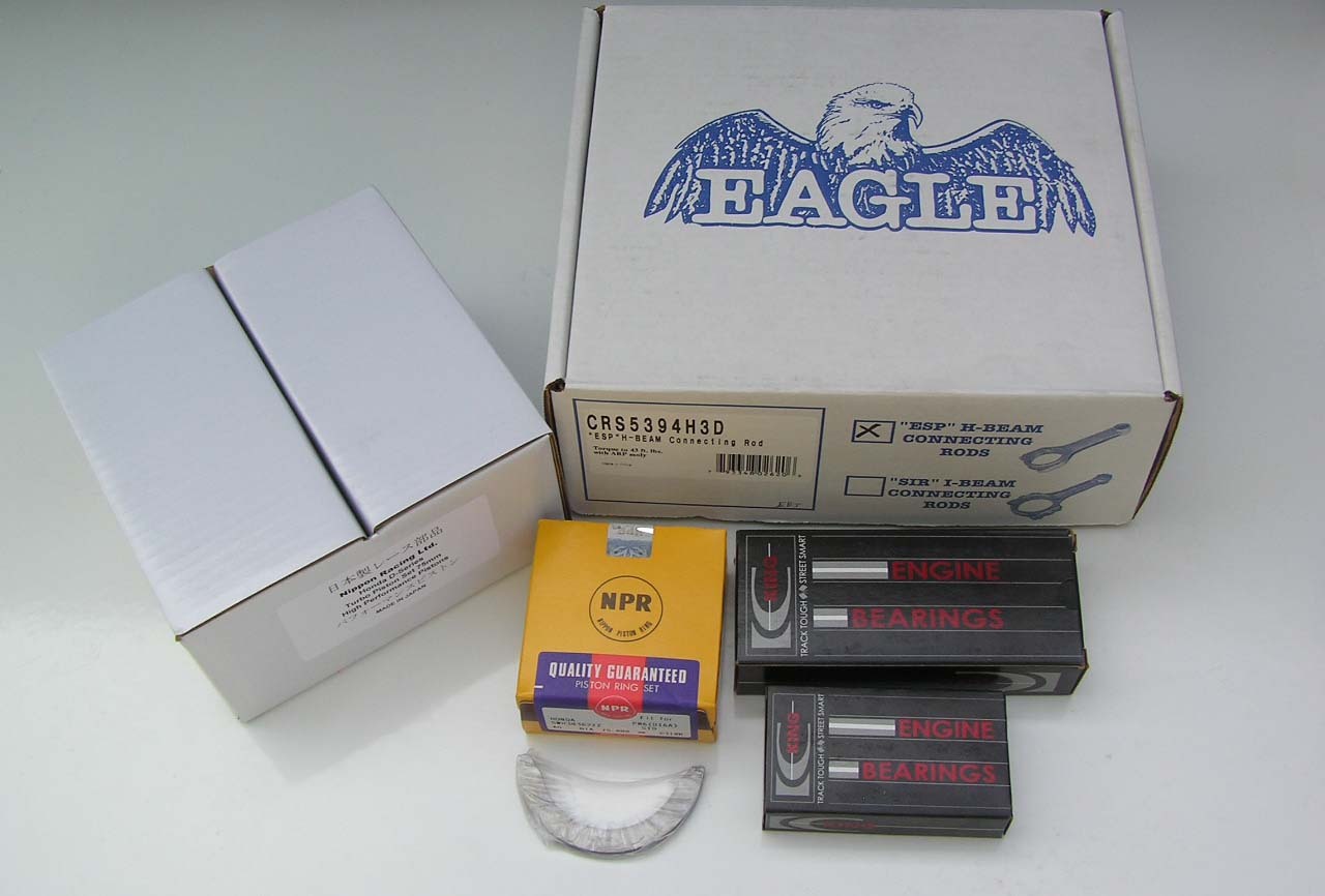 NIPPON RACING JDM HONDA VITARA D16 TURBO PISTONS EAGLE RODS NPR ARP