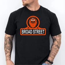 BROAD STREET GRITTY | Philadelphia Hockey Pre-Shrunk Ring Spun Cotton T-Shirt