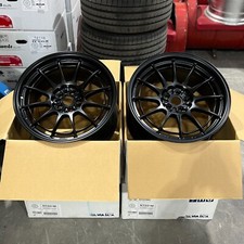 Set Of 4 Enkei Nt03m 18x9.5 40 5x114.3 Black