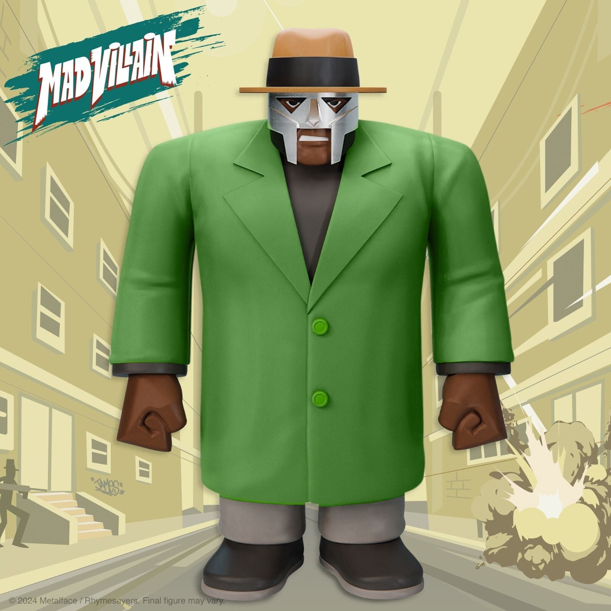 鉄火面　MF DOOM　Madvillain MF Doom x Madlib - Madvillain SuperSeven Vinyl Figure | eBay