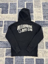 Billionaire Boys Club Black Hoodie Size Small Mens Curve Logo Rare BBC READ