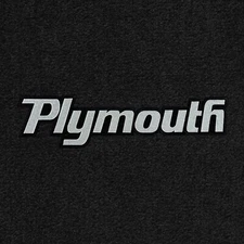 Lloyd Mats Velourtex Plymouth Fury Plymouth Logo Front Mats (1957-1968)
