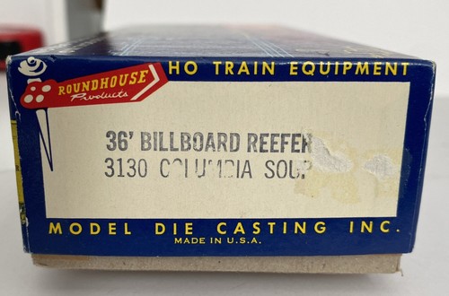 Roundhouse HO Scale Refrigerator Car C.K.K.X. #3130 Columbia Soups - Picture 3 of 3