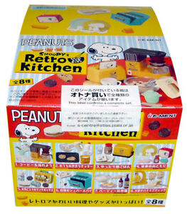 Rare 2015 Re-Ment Snoopy Retro Kitchen Full Set of 8 pcs 4521121250359 | eBay