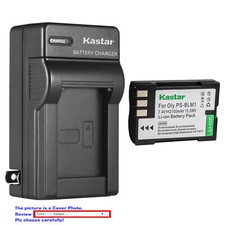 Kastar Battery Wall USB Charger for Olympus BLM-1 PS-BLM1 Olympus C-8080 Camera