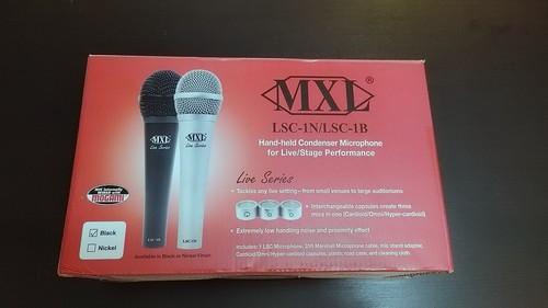 Rare MXL LSC-1N Handheld Condenser Microphone with 3 interchangeable capsules - Picture 2 of 7
